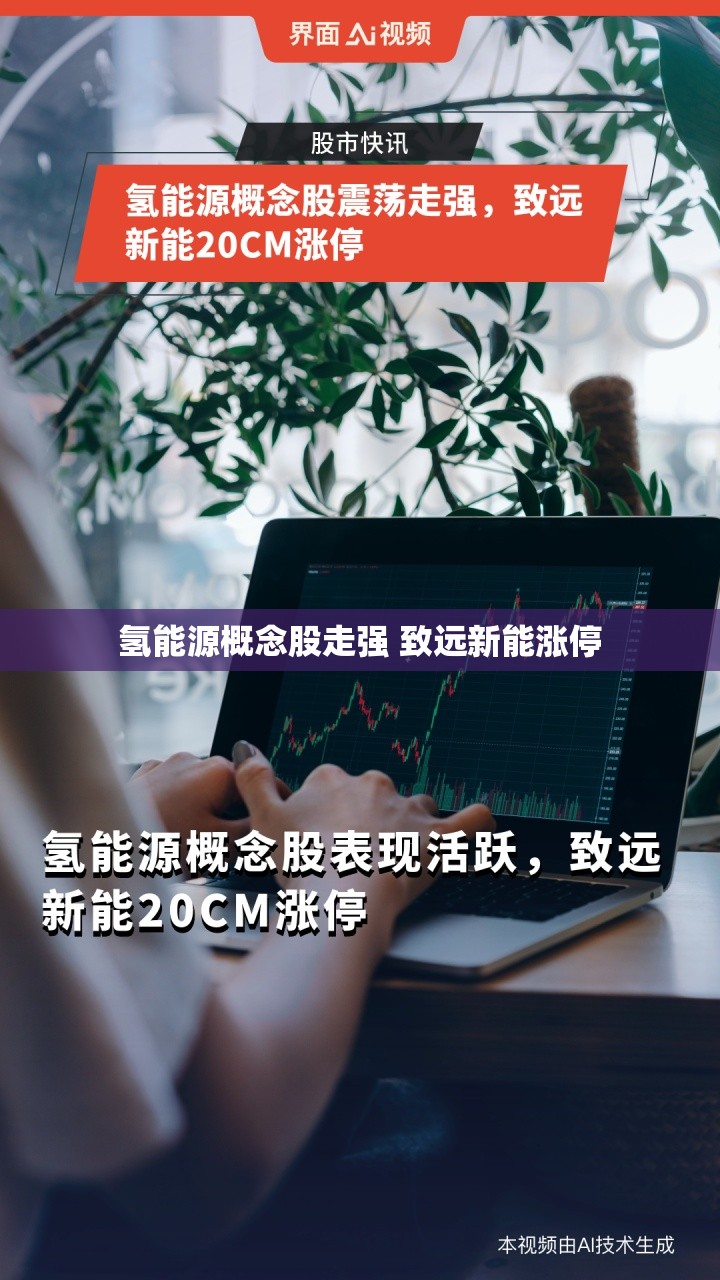 氢能源概念股走强 致远新能涨停