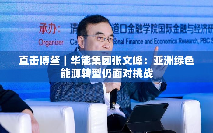 直击博鳌｜华能集团张文峰：亚洲绿色能源转型仍面对挑战