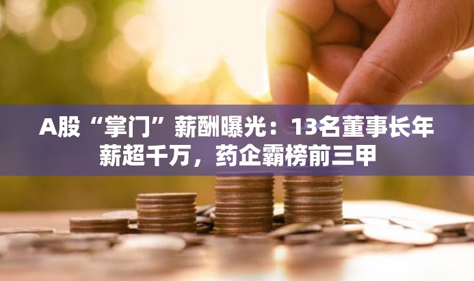 A股“掌门”薪酬曝光：13名董事长年薪超千万，药企霸榜前三甲
