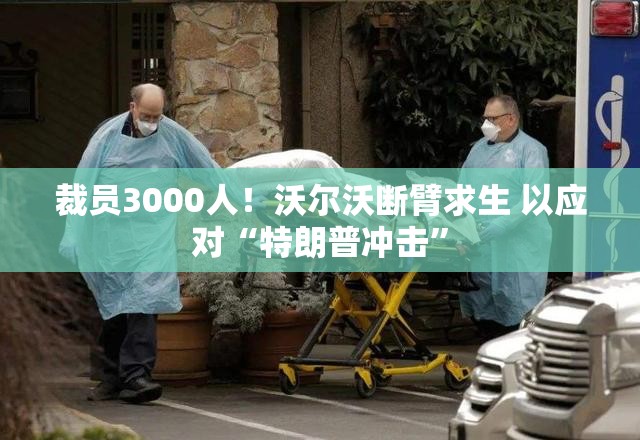 裁员3000人！沃尔沃断臂求生 以应对“特朗普冲击”