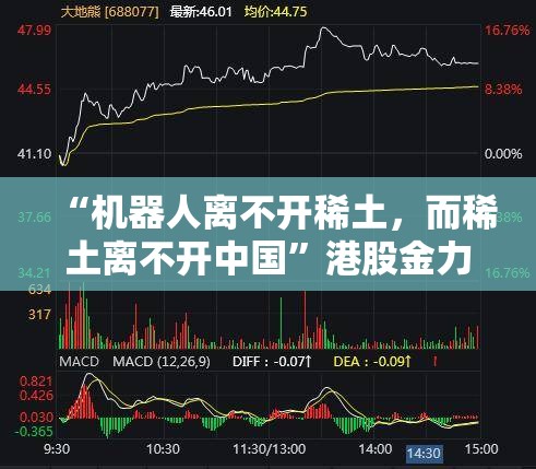 “机器人离不开稀土，而稀土离不开中国”港股金力永磁短线拉升涨超4%