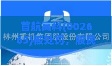 首航高科(002665)被处罚，股民索赔可期
